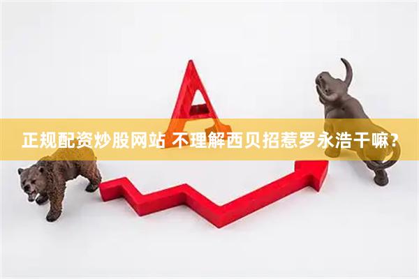 正规配资炒股网站 不理解西贝招惹罗永浩干嘛？